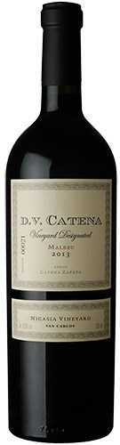 D.V. Catena Vineyard Designated Nicassia Catena Zapata Malbec 2015