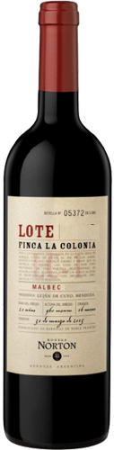 Norton Lote Finca La Colonia LC-120 Malbec 2020