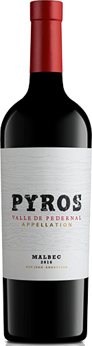 Pyros Valle de Pedernal Apellation Pyros Wines Malbec 2016