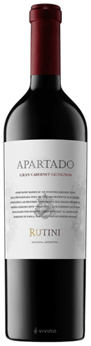 Rutini Apartado Cabernet Sauvignon