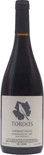 Tordos Cabernet Franc Microvinificacion 2018