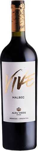 Vivé Alta Vista Wines Malbec 2017