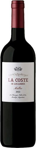 La Coste de Los Andes Malbec 2022